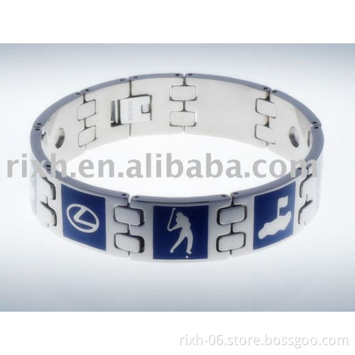 men's titanium magnetic golf bracelet